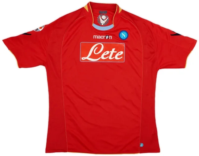 2009-10 Napoli Third Shirt Lavezzi #7 - 9/10 - (XL)
