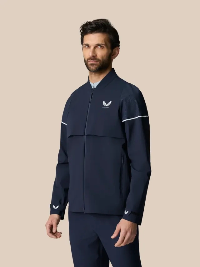 Castore Pinnacle Woven Jacket - Mid Grey