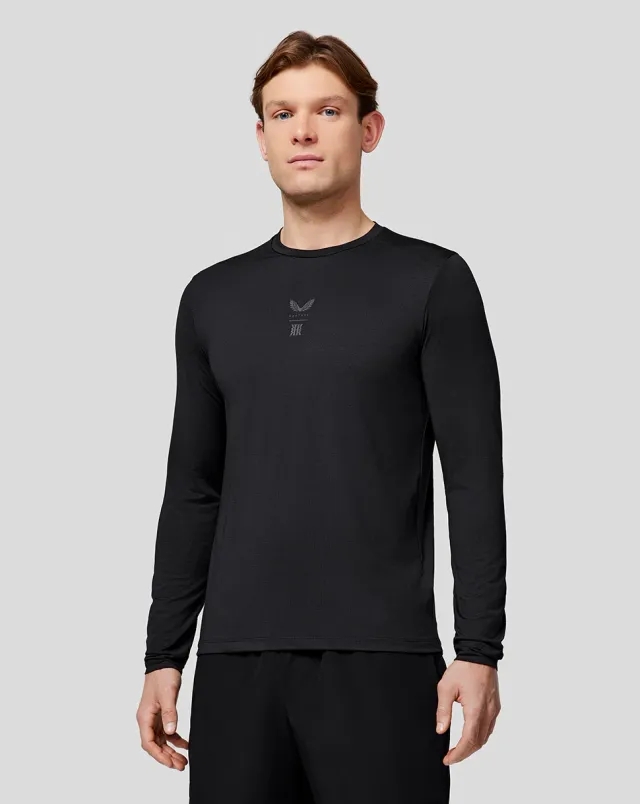 Castore Men’s Reiss Long Sleeve Performance T-shirt - Iced Citrus