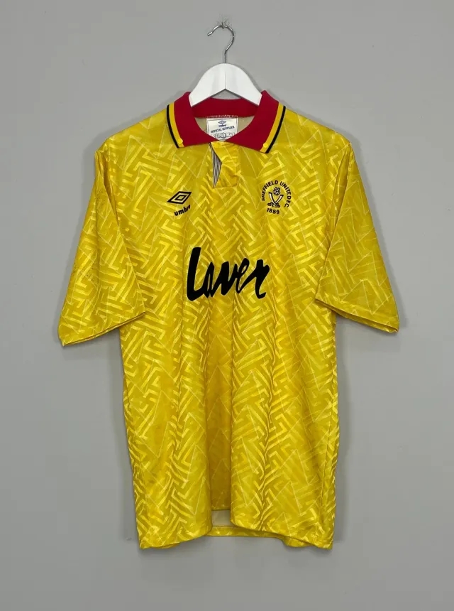 1991/92 SHEFFIELD UNITED AWAY (L) UMBRO | Cult Kits