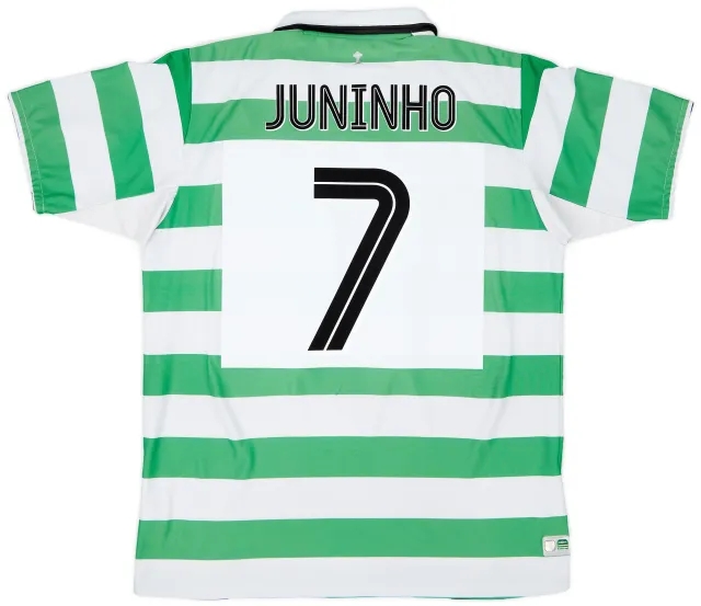 2004-05 Celtic Home Shirt Juninho #7 - 5/10 - (XL)