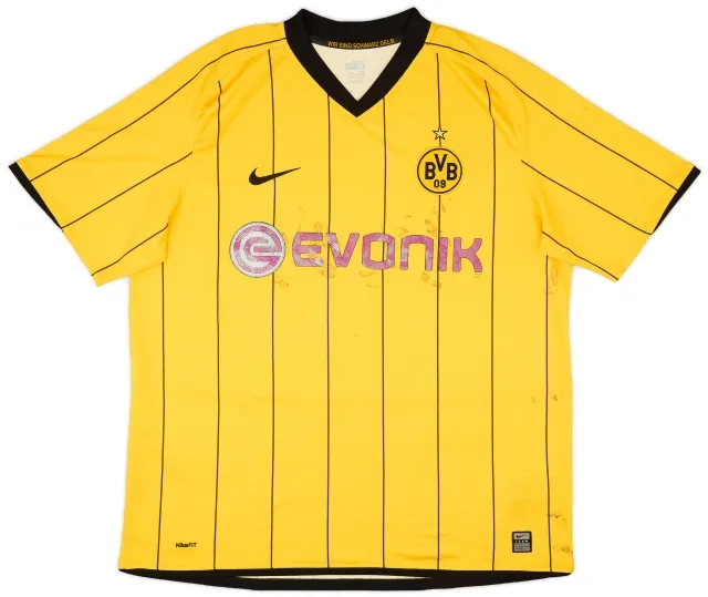2008-09 Borussia Dortmund Home Shirt - 4/10 - (XL)