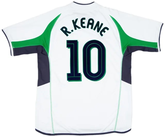 2002-03 Ireland Away Shirt R. Keane #10 - 7/10 - (XL)
