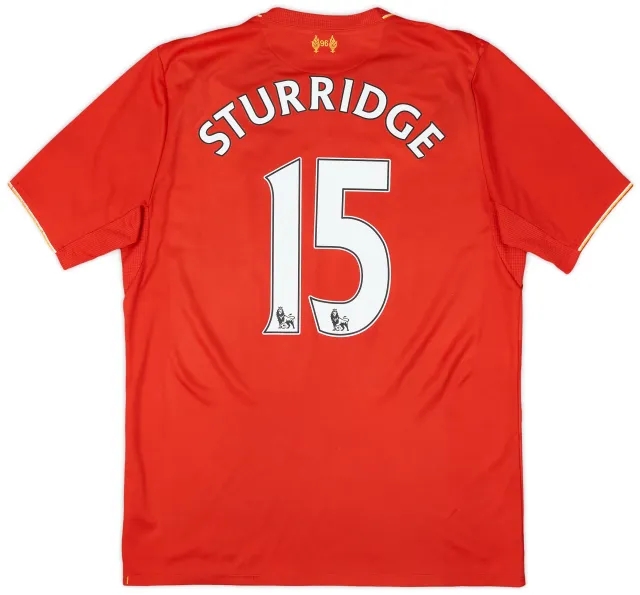 2015-16 Liverpool Home Shirt Sturridge #15 - 7/10 - (M)