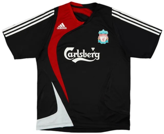 2007-08 Liverpool adidas Formotion Training Shirt - 6/10 - (L)
