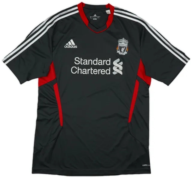 2011-12 Liverpool adidas Training Shirt - 9/10 - (XL/XXL)