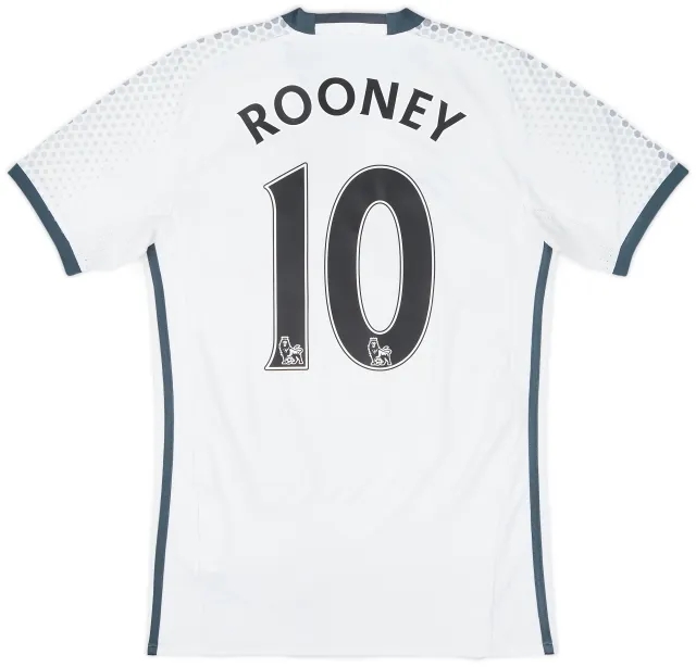 2016-17 Manchester United Third Shirt Rooney #10 - 7/10 - (XS)