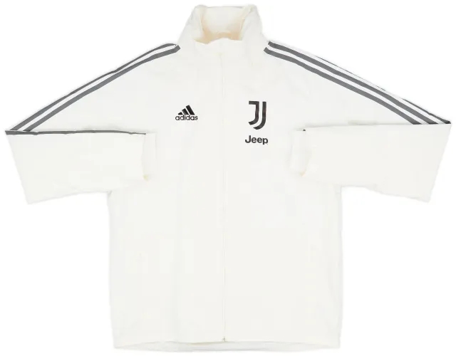 2021-22 Juventus adidas Hooded Rain Jacket - 10/10 - (M)