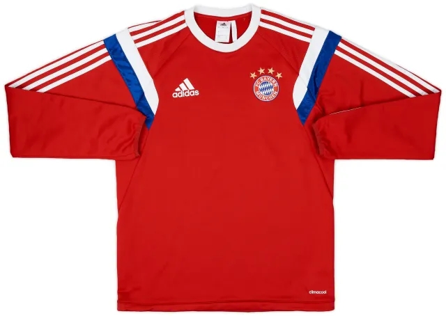2014-15 Bayern Munich adidas Sweat Top - 8/10 - (S)