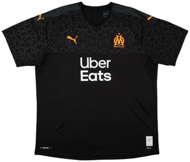 2019-20 Olympique Marseille Third Shirt - 7/10 - (XXL)