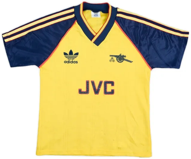 1988-91 Arsenal Away Shirt - 6/10 - (M.Boys)