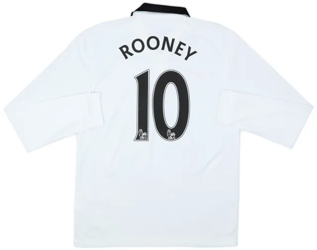 2014-15 Manchester United Away L/S Shirt Rooney #10 - 10/10 - (M)