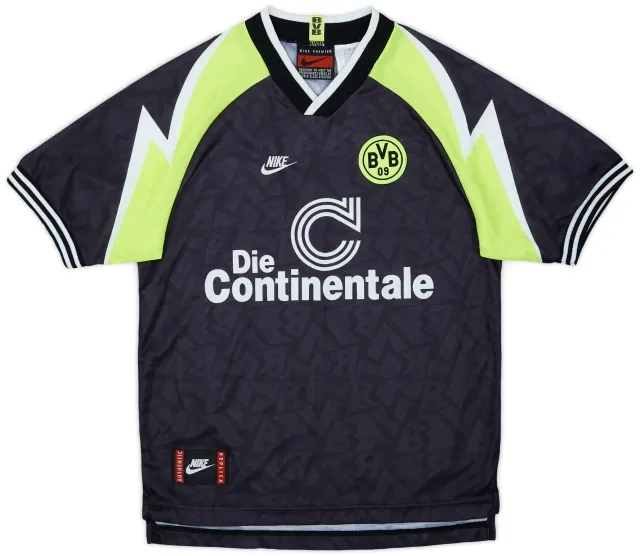1995-96 Borussia Dortmund Away Shirt - 10/10 - (L.Boys)