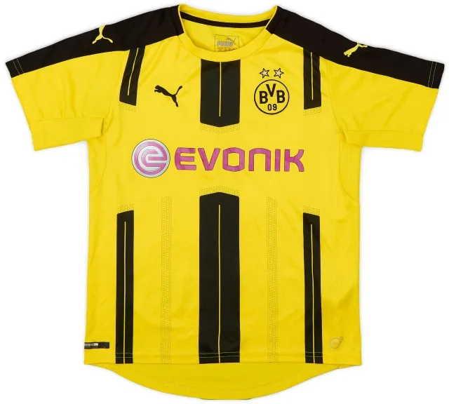 2016-17 Borussia Dortmund Home Shirt - 8/10 - (M.Boys)
