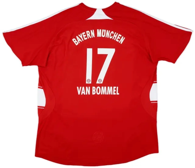 2008-09 Bayern Munich Home Shirt van Bommel #17 - 7/10 - (L)