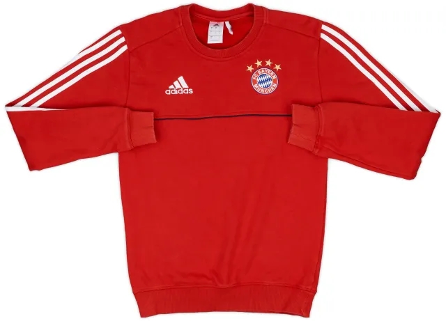 2017-18 Bayern Munich adidas Sweat Top - 8/10 - (S)