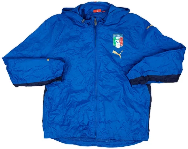 2006-08 Italy Puma Hooded Rain Jacket - 5/10 - (L)