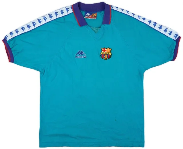 1993-94 Barcelona Kappa Training Shirt - 9/10 - (L)