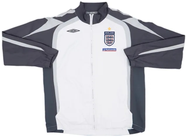 2007-09 England Umbro Track Jacket - 5/10 - (L)