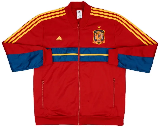 2012-13 Spain adidas Track Jacket - 8/10 - (XL)
