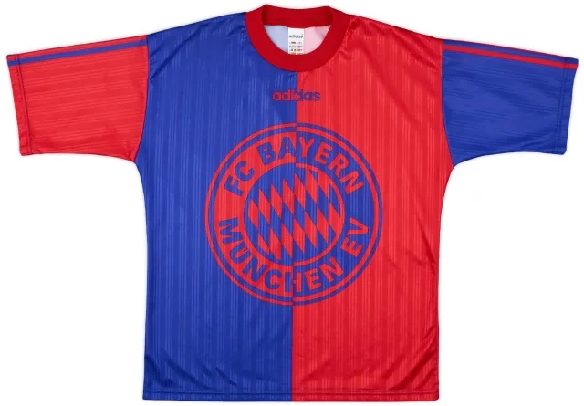 1995-96 Bayern Munich adidas Training Shirt - 9/10 - (S)