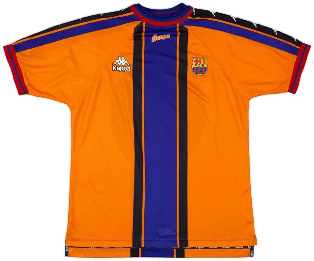 1997-98 Barcelona Away Shirt - 8/10 - (XL)