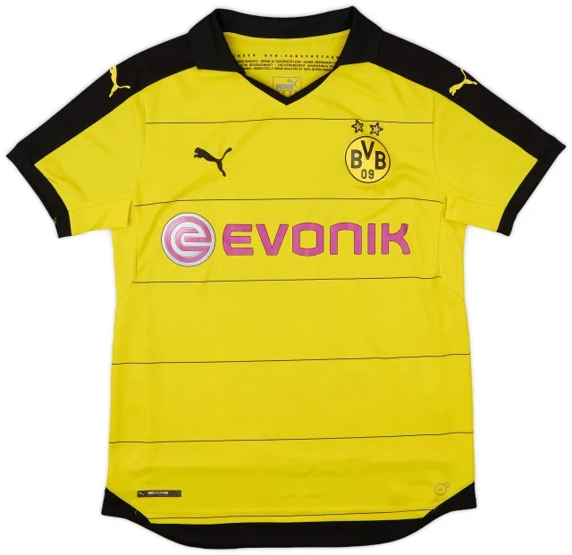 2015-16 Borussia Dortmund Home Shirt - 7/10 - (M)