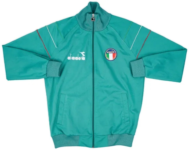 1986 Italy Diadora Track Jacket - 9/10 - (M)