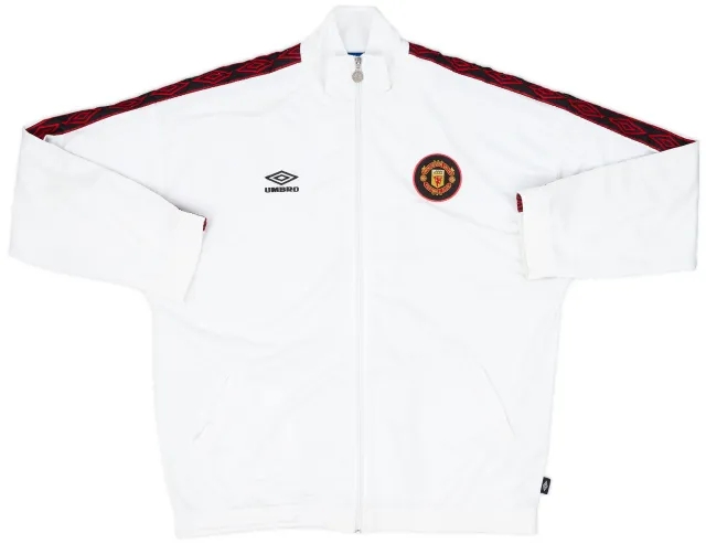 1996-97 Manchester United Umbro Track Jacket - 8/10 - (XL)