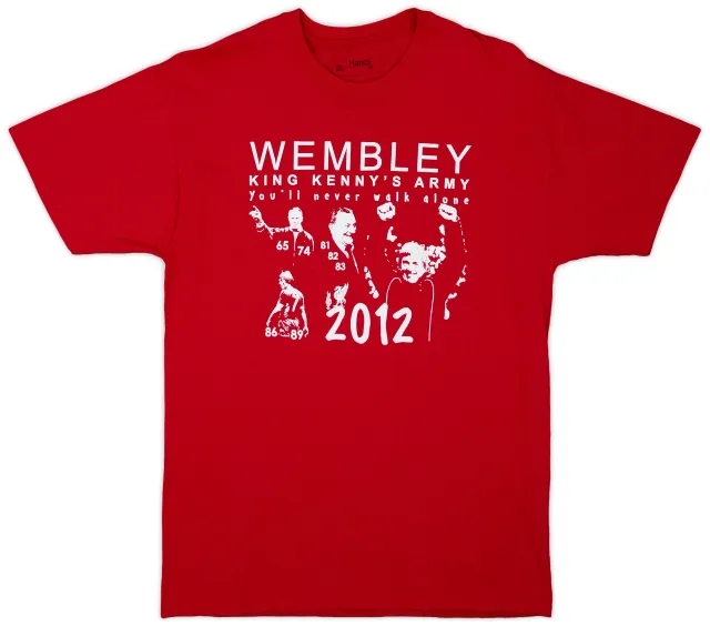 2011-12 Liverpool Cotton Fan Tee - 9/10 - (M)