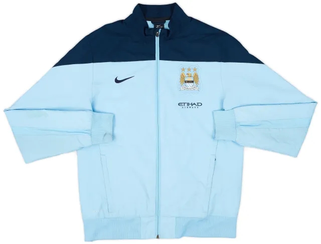 2013-14 Manchester City Nike Track Jacket - 5/10 - (M)