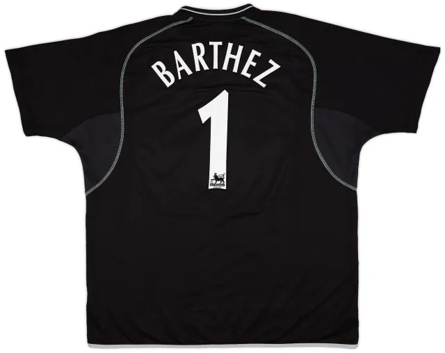 2000-02 Manchester United GK S/S Shirt Barthez #1 - 9/10 - (XXL)
