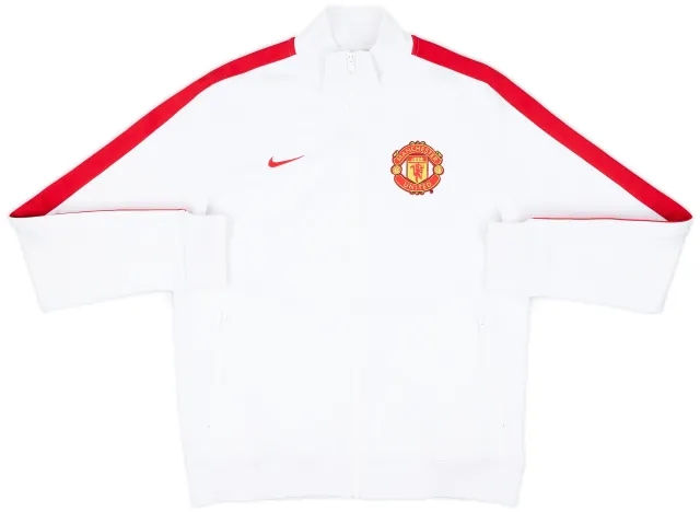 2013-14 Manchester United Nike Track Jacket - 9/10 - (M)