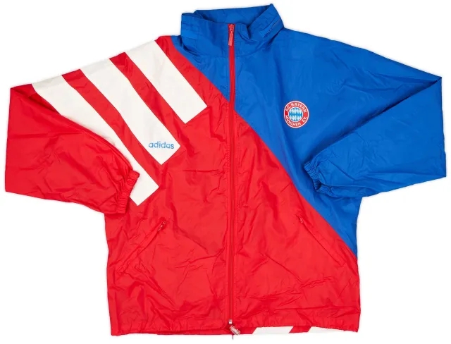 1993-95 Bayern Munich adidas Rain Jacket - 7/10 - (S)