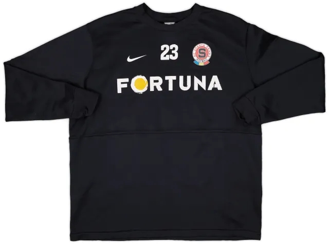 2009-10 Sparta Prague Nike Sweat Top #23 - 3/10 - (XL)