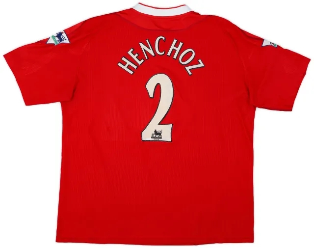 2002-04 Liverpool Home Shirt Henchoz #2 - 7/10 - (XL)