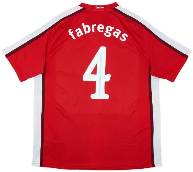 2008-10 Arsenal Home Shirt Fabregas #4 - 7/10 - (XXL)