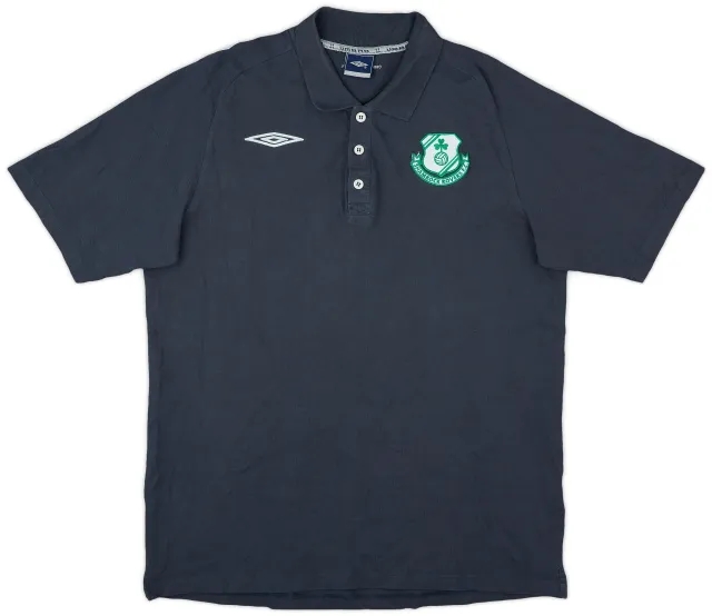 2004-05 Shamrock Rovers Umbro Polo Shirt - 9/10 - (XL)
