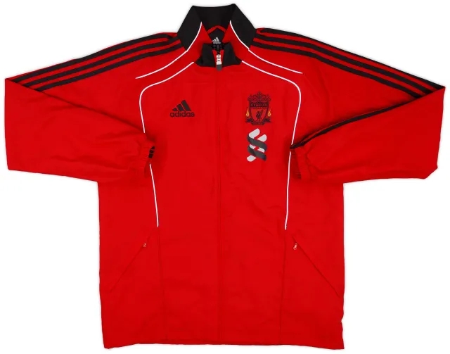 2010-11 Liverpool adidas Track Jacket - 7/10 - (M/L)