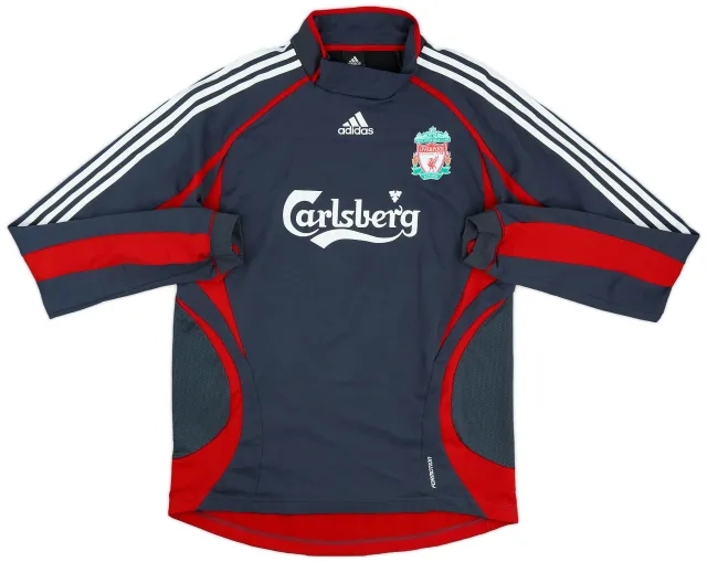 2006-07 Liverpool adidas Formotion Training Top - 8/10 - (L)