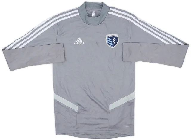 2018-19 Sporting Kansas City adidas Sweat Top - 7/10 - (XS)
