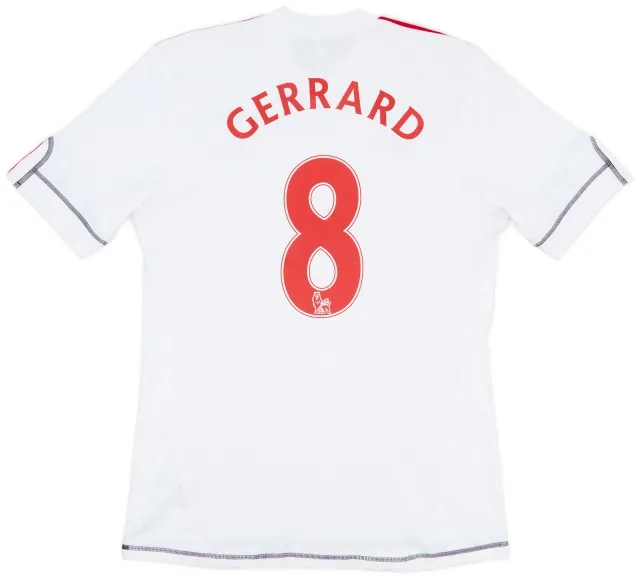 2009-10 Liverpool Third Shirt Gerrard #8 - 8/10 - (M)