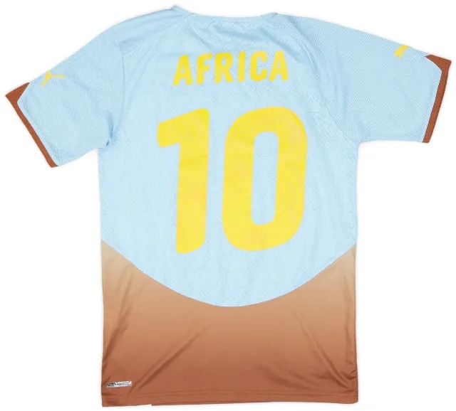 2010-11 Africa Unity (Cameroon) Special Edition Third Shirt Africa #10 - 7/10 - (S)
