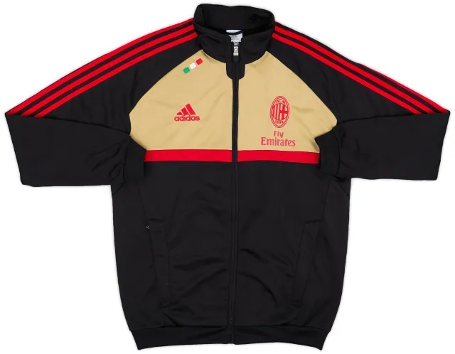2011-12 AC Milan adidas Track Jacket - 8/10 - (L)