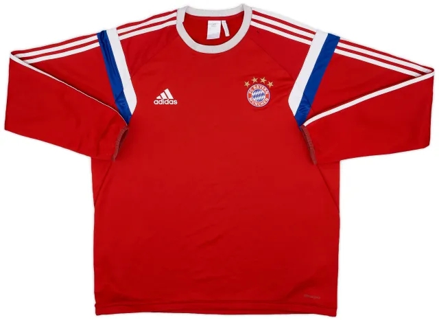 2014-15 Bayern Munich adidas Sweat Top - 5/10 - (XL)
