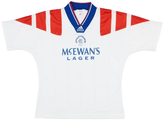 1992-93 Rangers Away Shirt - 8/10 - (L)