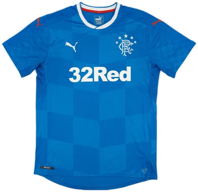 2016-18 Rangers Home Shirt - 7/10 - (L)
