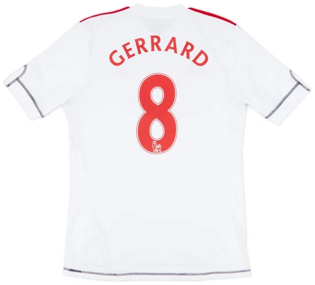 2009-10 Liverpool Third Shirt Gerrard #8 - 6/10 - (M)