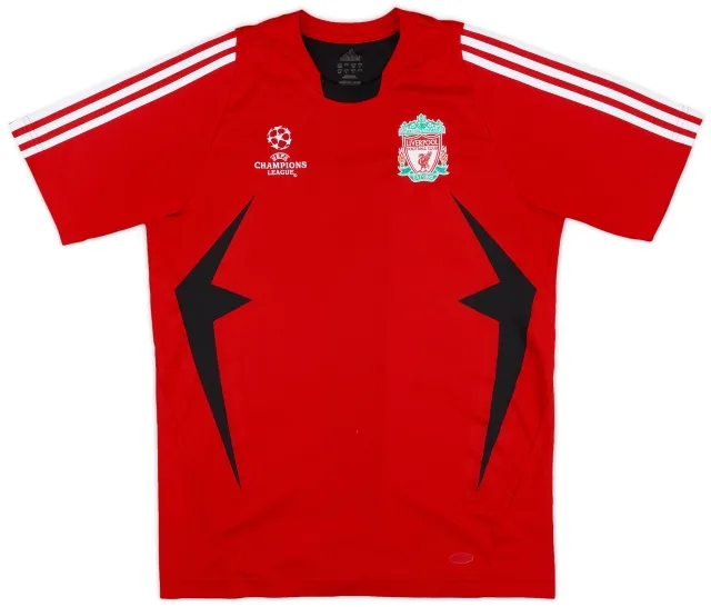 2007-08 Liverpool Champions League Training Shirt - 9/10 - (L)