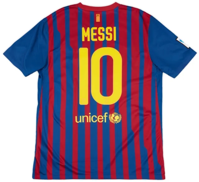 2011-12 Barcelona Home Shirt Messi #10 - 7/10 - (L)